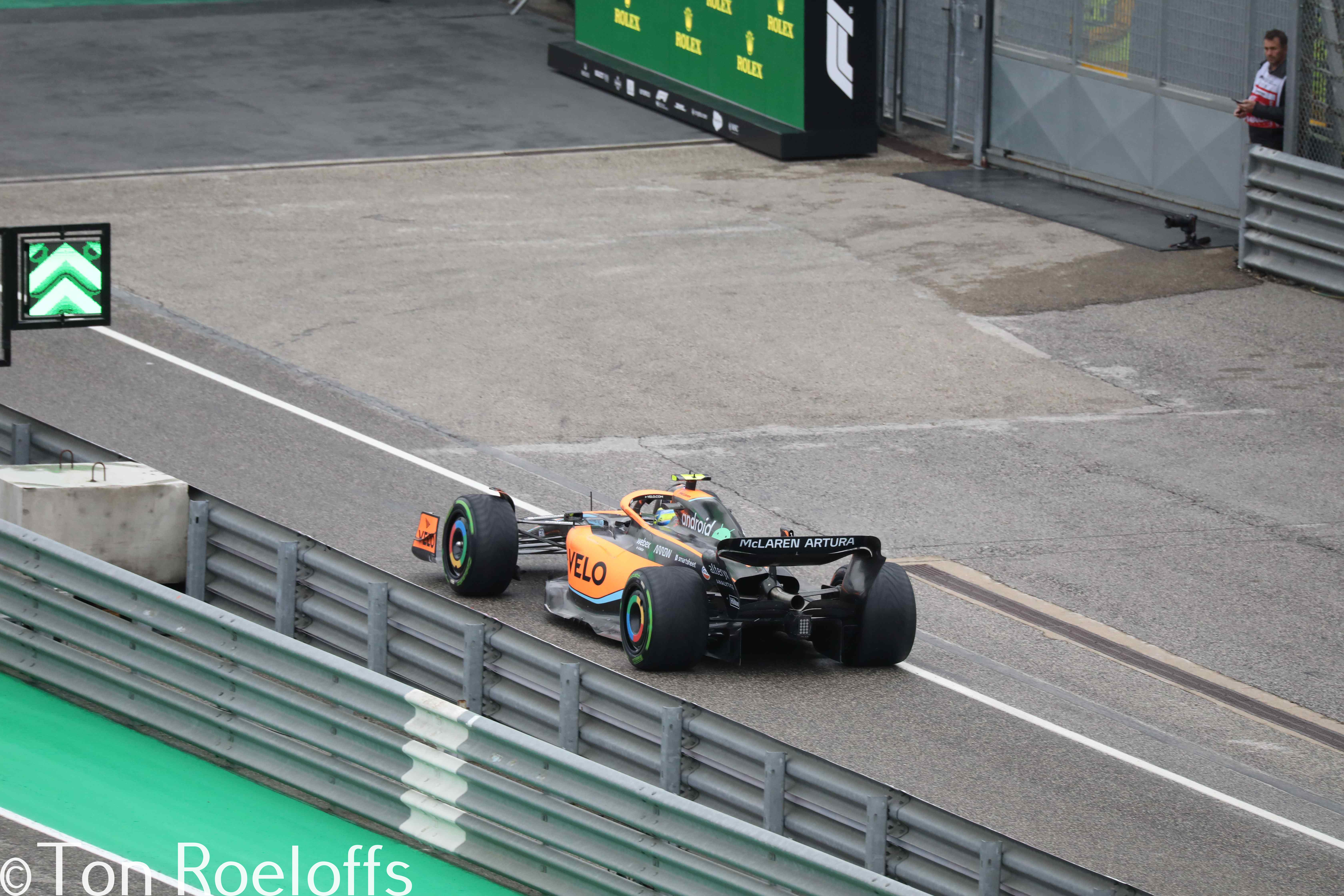 Verstappen pitbox